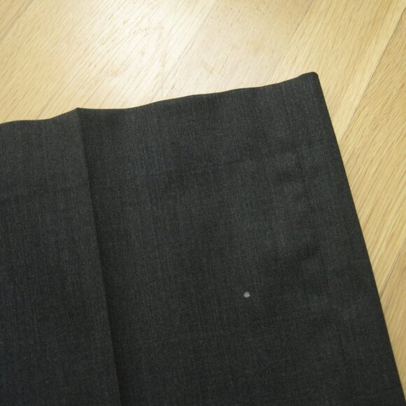 Lafayette 148 Virgin Wool Black Charcoal Dress Pants Size 8 Straight Leg Office - Picture 9 of 10